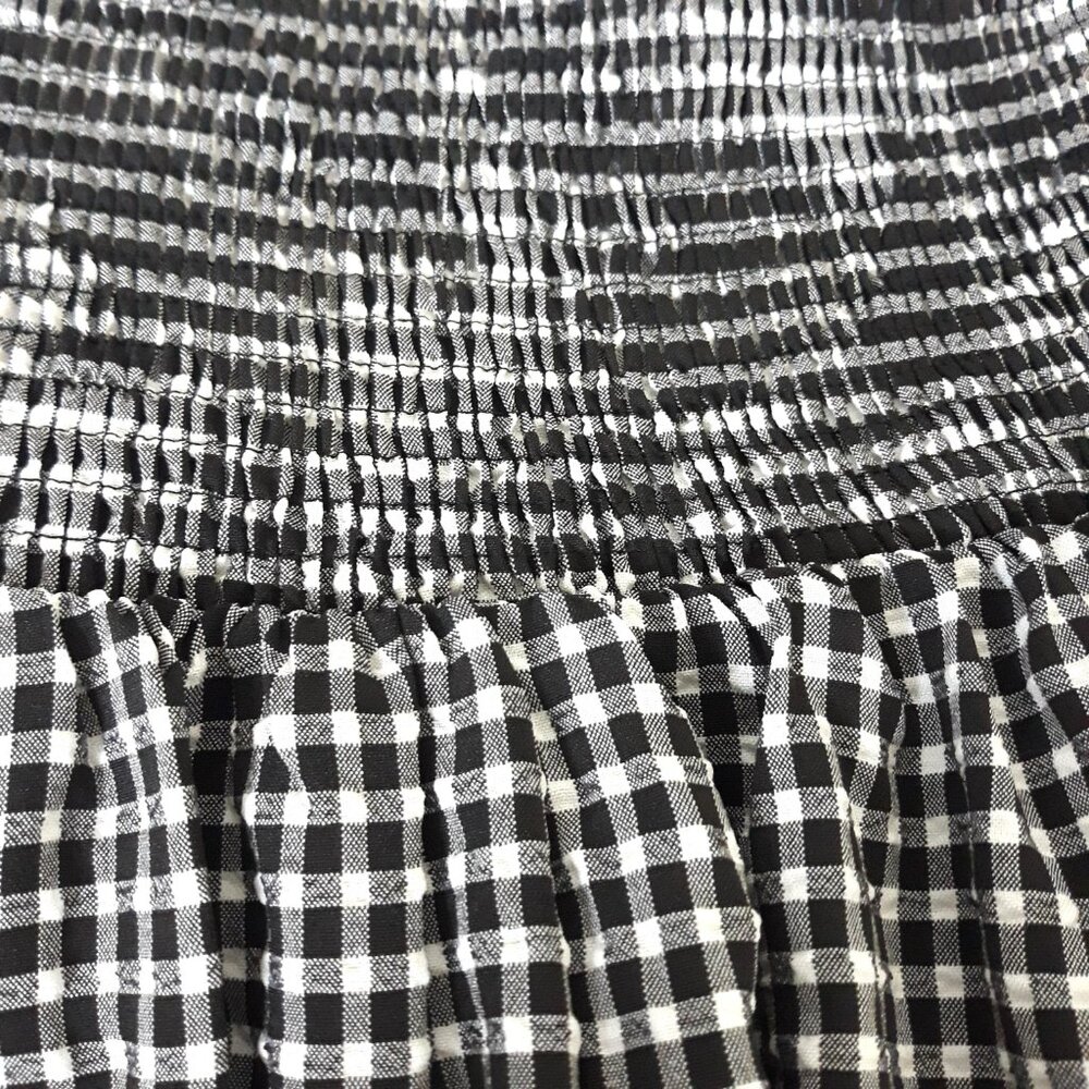 Lulus Patsy White Gingham Off The Shoulder Maxi D… - image 7